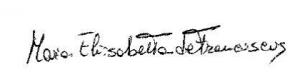 Elisabetta signtature