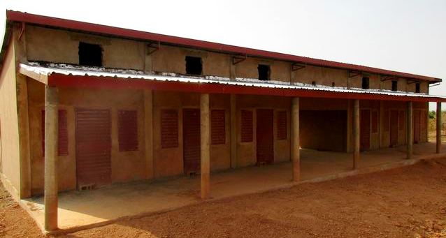 Fin des travaux de la maçonnerie